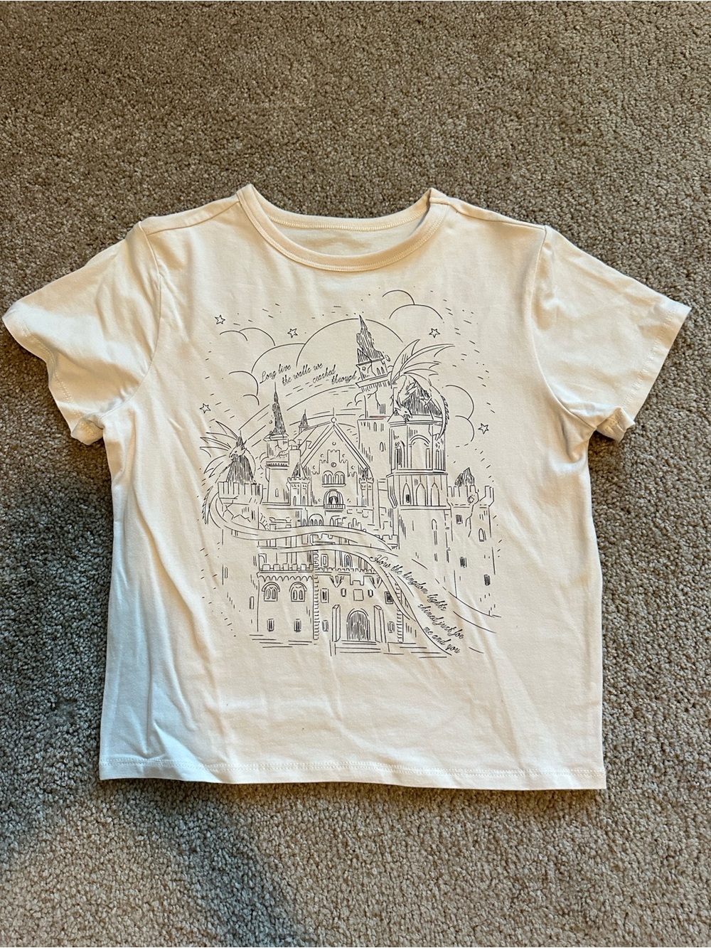Taylor Swift Speak Now Castle Short Sleeve Tee